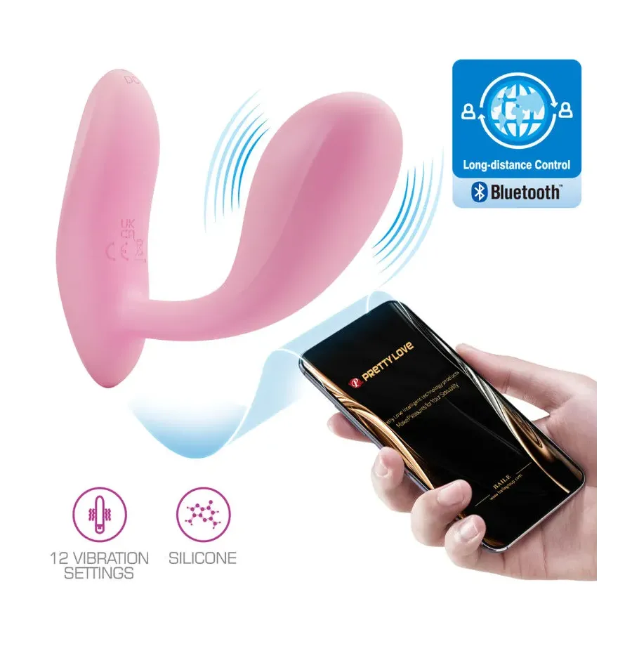 PRETTY LOVE - BAIRD APPLICATION G-SPOT 12 VIBRATIONS RECHARGEABLE ROSE PRETTY LOVE - BAIRD APPLICATION G-SPOT 12 VIBRATIONS RECHARGEABLE ROSE