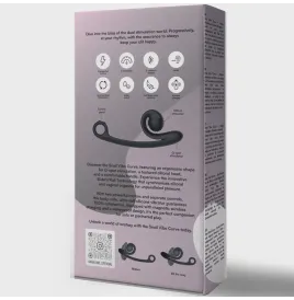 SNAIL VIBE - VIBRATEUR COURBE NOIR