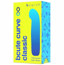 B SWISH - BCUTE CURVE INFINITE CLASSIC VIBRATORE IN SILICONE RICARICABILE GIALLO