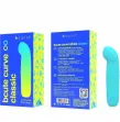 B SWISH - VIBRATEUR RECHARGEABLE BCUTE CURVE INFINITE CLASSIQUE BLEU SILICONE