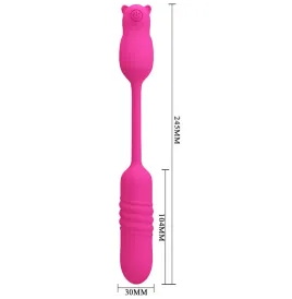 PRETTY LOVE - NOBIKUMA PINK SILICONE VIBRATING BULLET