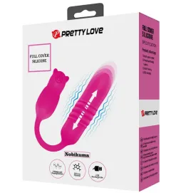 PRETTY LOVE - NOBIKUMA ROSA SILIKON-VIBRIERBULLET