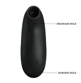 PRETTY LOVE - LUXURY RECHARGEABLE SUCTION MASSAGER BLACK