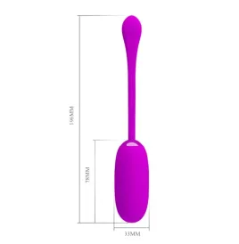 PRETTY LOVE - OEUF VIBRANT JULIUS IMPERMÉABLE-RECHARGEABLE VIOLET