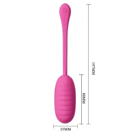 PRETTY LOVE - UOVO VIBRANTE RICARICABILE ROSA CATALINA APP
