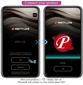 PRETTY LOVE - UOVO VIBRANTE RICARICABILE ROSA CATALINA APP