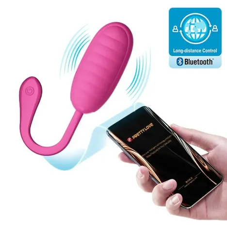 PRETTY LOVE - UOVO VIBRANTE RICARICABILE ROSA CATALINA APP