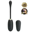 PRETTY LOVE - DOREEN LUXURY RECHARGEABLE VIBRATING EGG BLACK REMOTE CONTROL PRETTY LOVE - DOREEN LUXURY RECHARGEABLE VIBRATING EGG BLACK REMOTE CONTROL