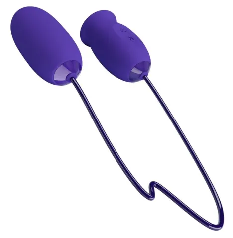 PRETTY LOVE - VIBRATORE STIMOLATORE RICARICABILE DAISY YOUTH VIOLETTO