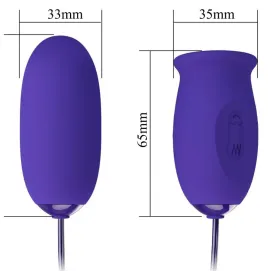 PRETTY LOVE - DAISY YOUTH VIOLET RECHARGEABLE VIBRATOR STIMULATOR