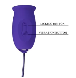 PRETTY LOVE - DAISY YOUTH VIOLET RECHARGEABLE VIBRATOR STIMULATOR