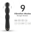 ARMONY - BAMBU VIBRATOR ADJUSTABLE BLACK ARMONY - BAMBU VIBRATOR ADJUSTABLE BLACK