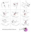 ARMONY - SWEETMOON KLITORIS and G-SPOT SAUGNAPF ROSA