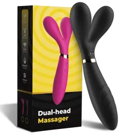 ARMONY - Y-WAND MASSAGER and VIBRATOR DOUBLE HEAD BLACK