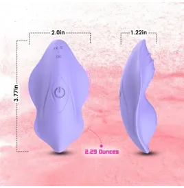 ARMONY - WHISPER TRAGBARES HÖSCHEN, VIBRATOR, FERNBEDIENUNG, LILA