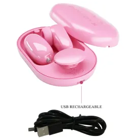 PRETTY LOVE - MAGIC BOX VIBRATIONSKUGEL and ROSA STIMULATOR