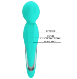 PRETTY LOVE - WALTER VIBRATOR WAND AQUA GREEN
