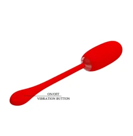 PRETTY LOVE - OEUF VIBRANT JULIUS IMPERMÉABLE-RECHARGEABLE ROUGE