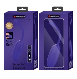PRETTY LOVE - JULIUS WATERPROOF-RECHARGEABLE VIBRATING EGG PURPLE