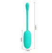 PRETTY LOVE - JULIUS WATERPROOF-RECHARGEABLE VIBRATING EGG AQUA GREEN PRETTY LOVE - JULIUS WATERPROOF-RECHARGEABLE VIBRATING EGG AQUA GREEN