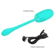 PRETTY LOVE - JULIUS WATERPROOF-RECHARGEABLE VIBRATING EGG AQUA GREEN PRETTY LOVE - JULIUS WATERPROOF-RECHARGEABLE VIBRATING EGG AQUA GREEN