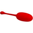 PRETTY LOVE - KNUCKER RED RECHARGEABLE VIBRATING EGG PRETTY LOVE - KNUCKER RED RECHARGEABLE VIBRATING EGG