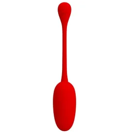 PRETTY LOVE - UOVO VIBRANTE RICARICABILE KNUCKER ROSSO