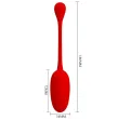 PRETTY LOVE - OEUF VIBRANT RECHARGEABLE KNUCKER ROUGE PRETTY LOVE - OEUF VIBRANT RECHARGEABLE KNUCKER ROUGE
