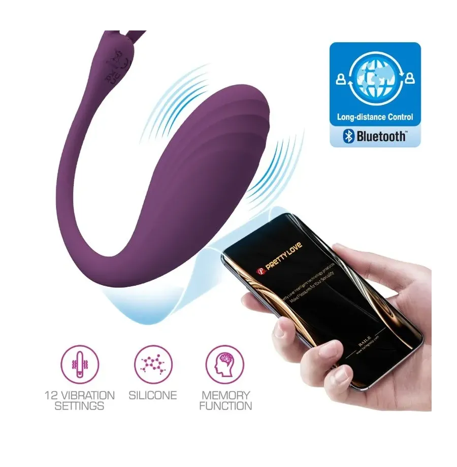 PRETTY LOVE - CATALINA VIBRATOR APP TELECOMANDO VIOLA PRETTY LOVE - CATALINA VIBRATOR APP TELECOMANDO VIOLA