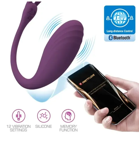 PRETTY LOVE - CATALINA VIBRATOR APP TELECOMANDO VIOLA
