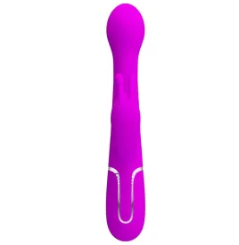 PRETTY LOVE - DEJON RABBIT VIBRATOR 3 IN 1 MULTIFUNCTION VIOLET