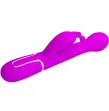 PRETTY LOVE - VIBRATORE DEJON RABBIT 3 IN 1 VIOLA MULTIFUNZIONE PRETTY LOVE - VIBRATORE DEJON RABBIT 3 IN 1 VIOLA MULTIFUNZIONE