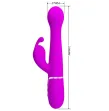 PRETTY LOVE - VIBRATEUR DEJON RABBIT 3 EN 1 MULTIFONCTION VIOLET PRETTY LOVE - VIBRATEUR DEJON RABBIT 3 EN 1 MULTIFONCTION VIOLET