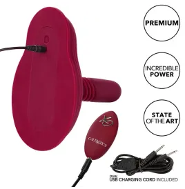 CALEXOTICS - RIDER MASSAGER DOPPELMOTOR FERNBEDIENUNG ROT
