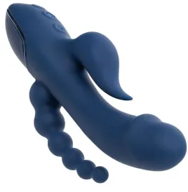 CALEXOTICS - VIBRATOR TRIPLE ORGASM BLUE