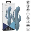 CALEXOTICS - VIBRATOR TRIPLE ECSTASY GRAU CALEXOTICS - VIBRATOR TRIPLE ECSTASY GRAU