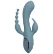 CALEXOTICS - VIBRATOR TRIPLE ECSTASY GRAU CALEXOTICS - VIBRATOR TRIPLE ECSTASY GRAU