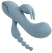 CALEXOTICS - VIBRATOR TRIPLE ECSTASY GREY CALEXOTICS - VIBRATOR TRIPLE ECSTASY GREY