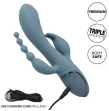CALEXOTICS - VIBRADOR TRIPLE ÉXTASIS GRIS CALEXOTICS - VIBRADOR TRIPLE ÉXTASIS GRIS