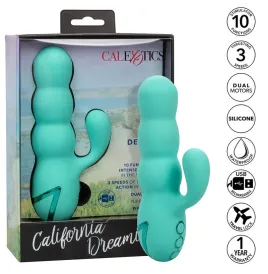 CALEXOTICS - DEL MAR DIVA VIBRADOR RABBIT VERDE AGUA BY CALIFORNIA DREAMING