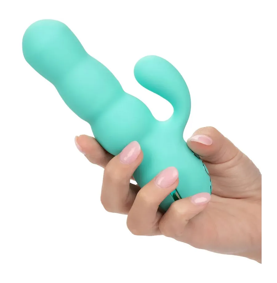 CALEXOTICS - VIBRATEUR DEL MAR DIVA RABBIR AQUA GREEN PAR CALIFORNIA DREAMING CALEXOTICS - VIBRATEUR DEL MAR DIVA RABBIR AQUA GREEN PAR CALIFORNIA DREAMING