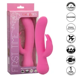 CALEXOTICS - FIRST TIME VIBRATOR RABBIT RECHARGEABLE PINK