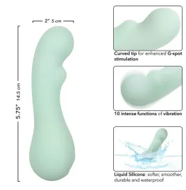 CALEXOTICS - PACIFICA BORA BORA ESTIMULATOR G-SPOT 10 VIBRATIONEN AQUA