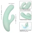 CALEXOTICS - PACIFICA FIJI VIBRATOR and ESTIMULATOR G SPOT 10 VIBRATIONS AQUA CALEXOTICS - PACIFICA FIJI VIBRATOR and ESTIMULATOR G SPOT 10 VIBRATIONS AQUA