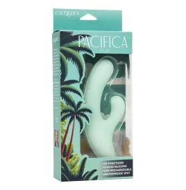 CALEXOTICS - PACIFICA FIJI VIBRATOR and ESTIMULATOR G SPOT 10 VIBRATIONS AQUA