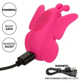 CALEXOTICS - NEON VIBES THE FLUTTER VIBE STIMULATOR 10 VIBRATIONS PINK