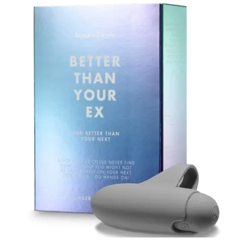 BIJOUX INDISCRETS - MIEUX QUE VOTRE EX VIBRATEUR BULLET 10 VIBRATIONS GRIS