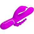 PRETTY LOVE - CAMMY TRIPLE VIBRATOR MULTIFUNCTION 4 IN 1 PINK PRETTY LOVE - CAMMY TRIPLE VIBRATOR MULTIFUNCTION 4 IN 1 PINK