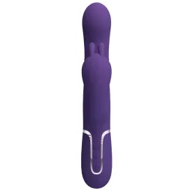 PRETTY LOVE - CAMMY TRIPLE VIBRATOR MULTIFUNCTION 4 IN 1 PURPLE