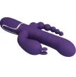 PRETTY LOVE - CAMMY TRIPLE VIBRATEUR MULTIFONCTION 4 EN 1 VIOLET PRETTY LOVE - CAMMY TRIPLE VIBRATEUR MULTIFONCTION 4 EN 1 VIOLET
